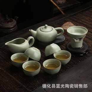 汝窯風(fēng)雅，茶道匠心 批發(fā)采購(gòu)茶碗茶壺與德化正品茶具套裝指南
