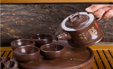 木魚(yú)石茶具 品茗藝術(shù)與養(yǎng)生之道的完美融合